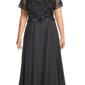 beaded dress
